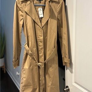 INC International Concepts Classic Beige Trench Coat